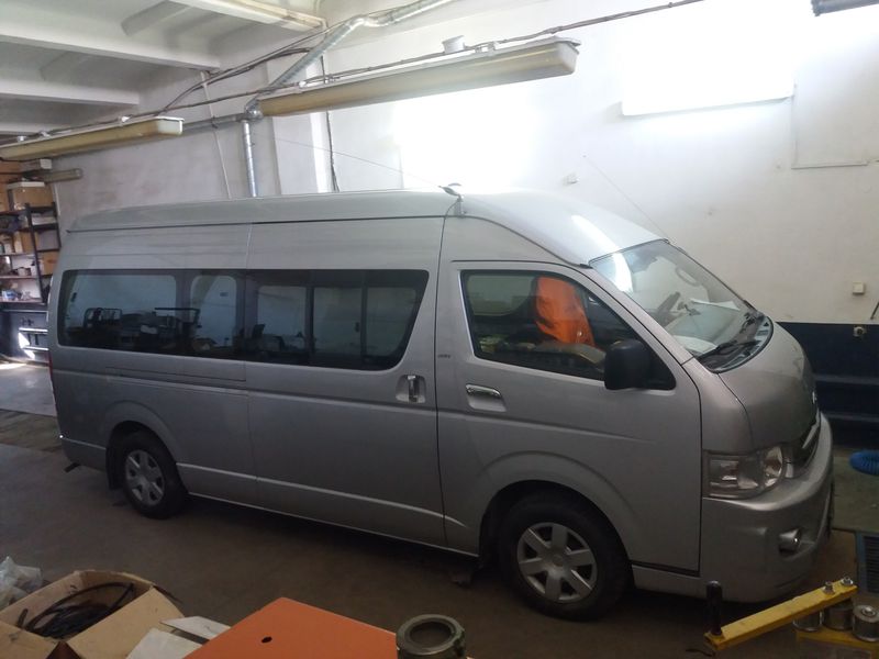 Toyota Hiace спальное место