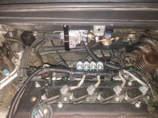 Газовый редуктор и электроклапан Джили Атлас