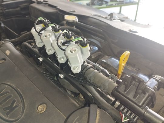 Газовая рампа КИА Рио