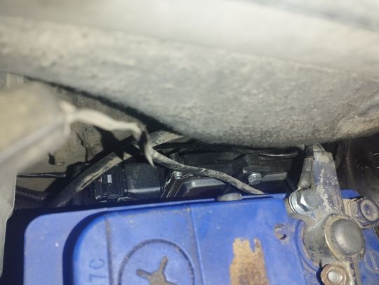 Размещение газового блока управления Дацун он-ДО